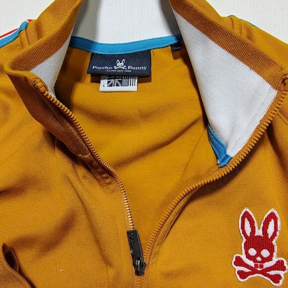 PSYCHO BUNNY LARGE TRACK JACKET NWOT - Picture 2 of 3
